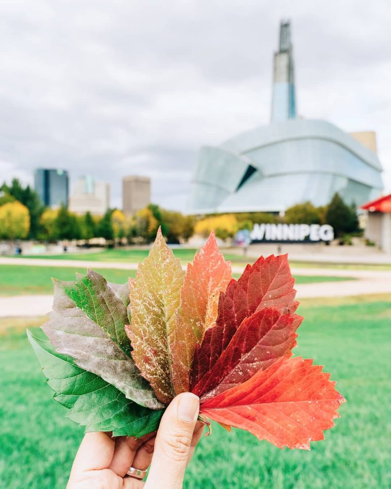 Fall in Downtown Winnipeg, Fall at the Forks, The Forks, Canadian Museum for Human Rights, Winnipeg Skyline, Downtown Living, Living in Downtown Winnipeg, Living at 300 Main Downtown Winnipeg Apartments