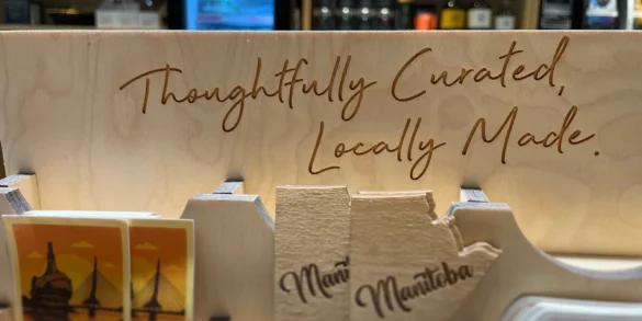 Manitoba Made Products at local shop