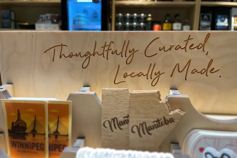 Manitoba Made Products at local shop