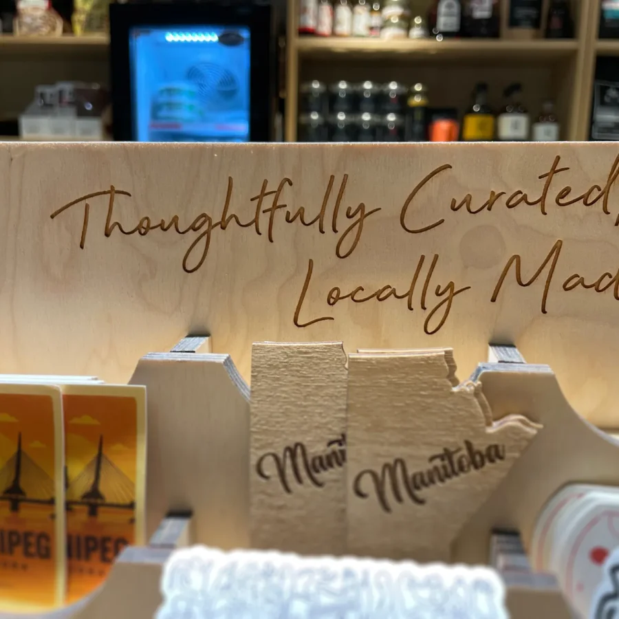 Manitoba Made Products at local shop